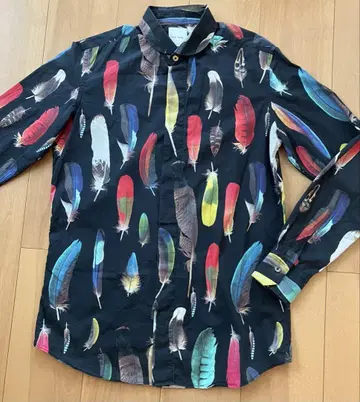 [ 인기 ] paul smith 페더 셔츠 M 깃털 남성용 폴스미스
