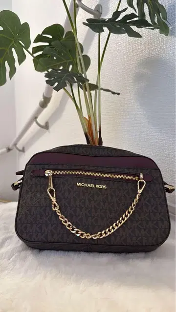 MICHAEL KORS 숄더백 다크 브라운