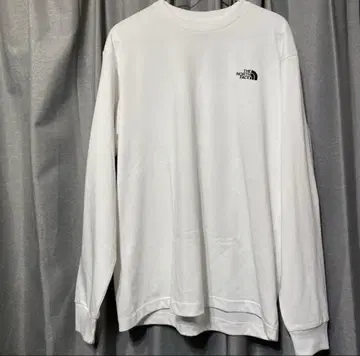 THE NORTH FACE 긴팔 티셔츠 화이트