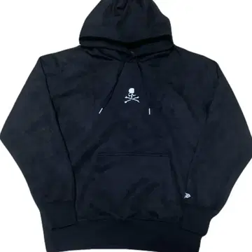레어 mastermind x newera 폴리 스웨이드 후드티 M