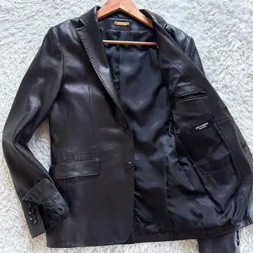 5351 HOMMES DIRECTOR'S 램 가죽 테일러드 자켓