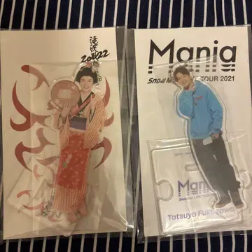 타키자와 가부키 오마루 씨 Mania 후카사와 타츠야 아크릴 스탠드 세트