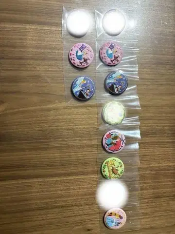 디즈니 캐릭터 자수 캔 핀 배지 별도 판매 11종