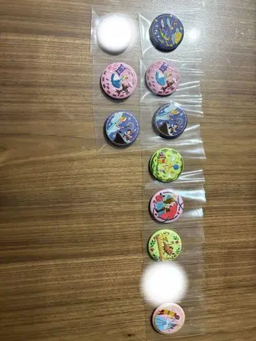 디즈니 캐릭터 자수 캔 핀 배지 낱개 판매 11종