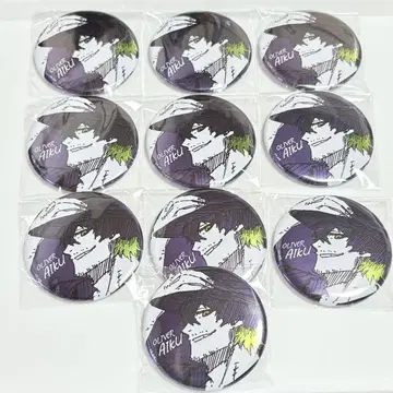 블루 록 시크릿 메탈 캔뱃지 중국 재판매 올리바 아이쿠