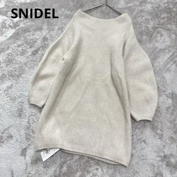 새상품 스나이델 라쿤 미니 니트 원피스 원피스 스웨터