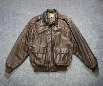 80s vintage BANANA REPUBLIC A-2 가죽 44
