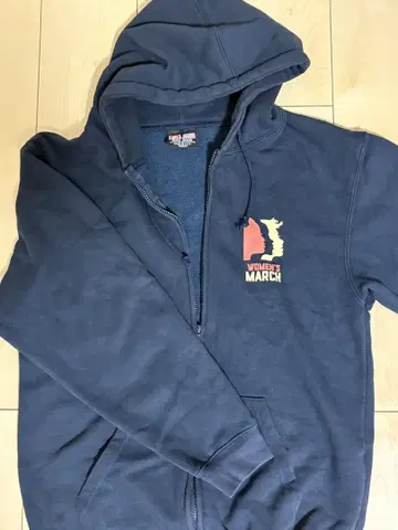 USA BAY SIDE 90년산 지퍼 후드티 M