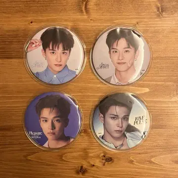 treasure 캔뱃지 아사히 세트