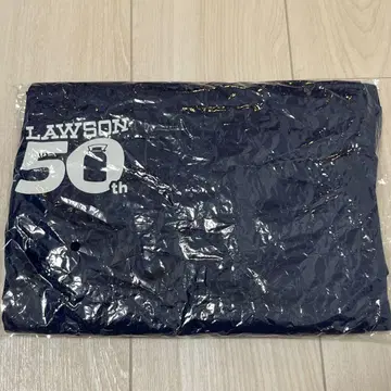 LAWSON 50주년 기념 T셔츠 네이비 50th LL
