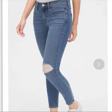 GAP 미사용 새상품 데미지 데님 팬츠