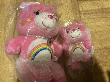 ILLIT 민주 케어베어 봉제 인형 키체인