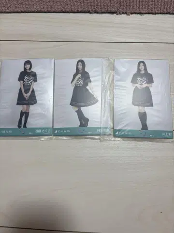 노기자카46 브로마이드 도쿄 라이브T 미개봉 3set