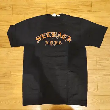 SETBACK 블랙 T셔츠 L사이즈 NYHC