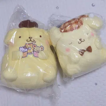 산리오 폼폼푸딩 프라이스 봉제 인형 2개 세트