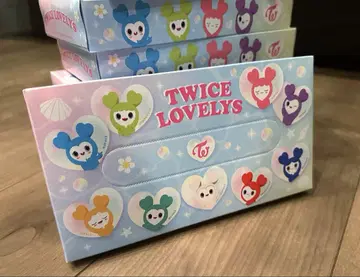 GiGO TWICE 트와이스 콜라보 티슈 10상자 뽑기 게임