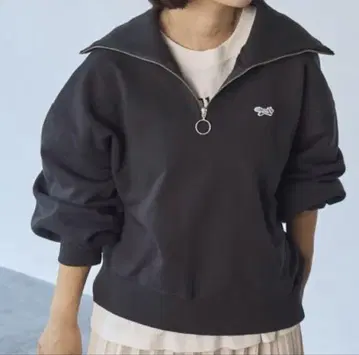 PENNEYS 별주 헤비 무게 쭈리 하프 지퍼 풀오버