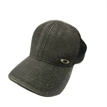 archive90s 오클리 데님 메쉬 캡 빨간색 택 메탈릭 로고