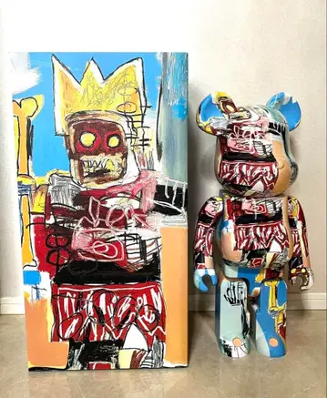베어브릭 JEAN-MICHEL BASQUIAT #6 1000%