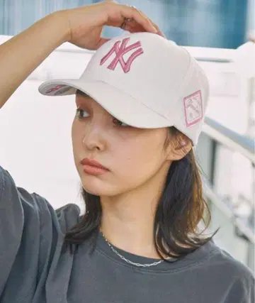 Yankees 화이트 NY 로고 야구 모자