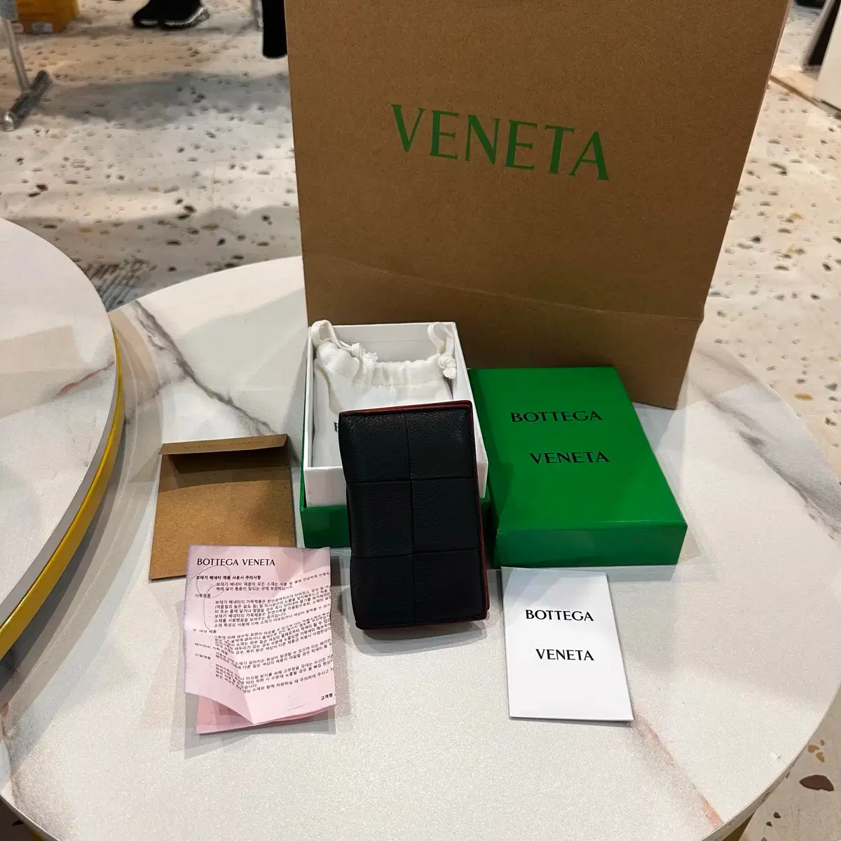 Bottega Veneta Flap Organizer New Model