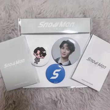 snowman 팝업 한국 와타나베 쇼타 포토 카드 캔 배지