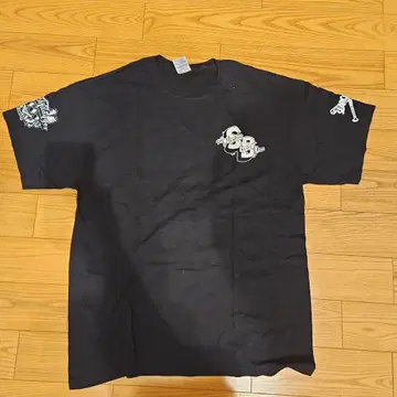 SEARCH BLOC 블랙 T셔츠