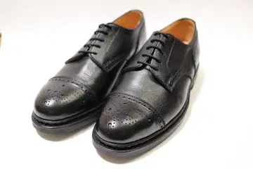 [ 미사용 ] 42ND ROYAL HIGHLAND 38 블랙 세미 브로그