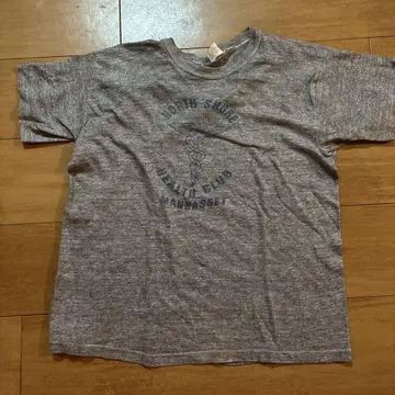 러셀 금택 70s vintage 티셔츠 M 심이미코리 시모후리 그레이