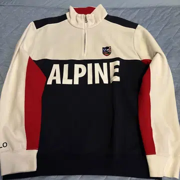 POLO ALPINE 하프 지퍼 트레이닝복