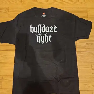 bulldoze NYHC 티셔츠 L 사이즈 블랙