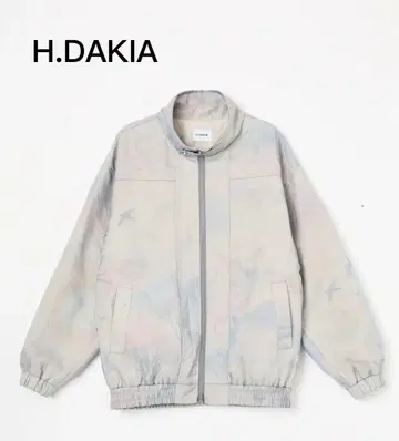 H.DAKIA 파랑 자수 자켓 hdakia h.dakia