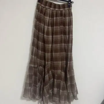 herlipto cotton-Blend Voile Maxi Skirt