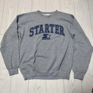 STARTER 맨투맨 made in USA 짧은 기장 박스 실루엣