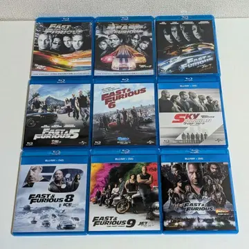 와일드 스피드 Blu-ray 9작품 세트