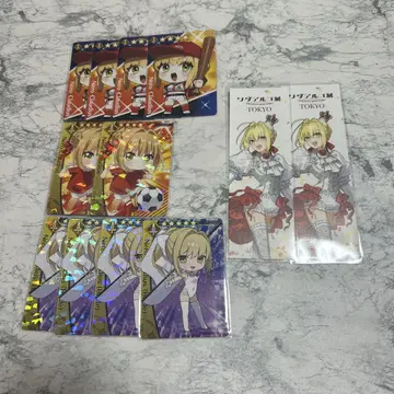 Fate 네로 네로 브라이드 야구 카드 축구 카드 입장 혜택 책갈피