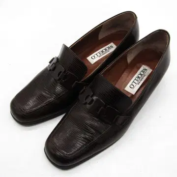 madras MODELLO 리자드 엠보 로퍼 23.5cm 브라운