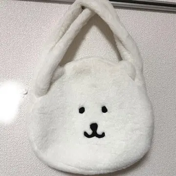 나가노의 곰 중국 한정판 얼굴 봉제 인형 백
