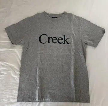 Creek 로고 그레이 T셔츠