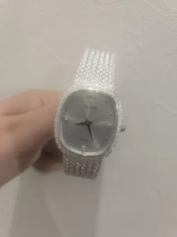 ELGIN 실버 손목시계