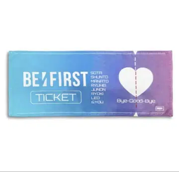 BE:FIRST 'Bye good bye' 페이스 타월