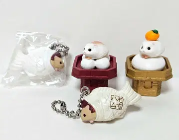 에포크사 쫀득한 햄스터 아카츠키 캡슐 토이 경단 붕어빵