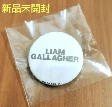 LIAM GALLAGHER 핀 배지 미사용