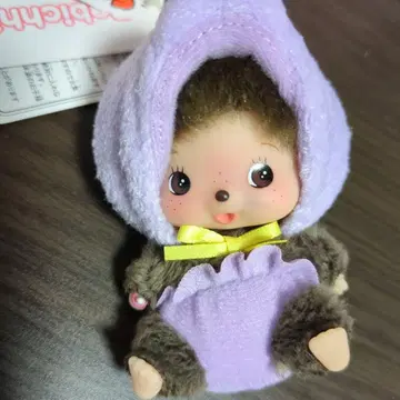 애니멀 베이비치치 얼굴 큰 키체인 고양이