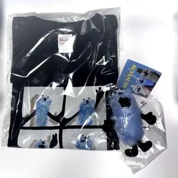 퍼펫 스 레어 티셔츠 M 사이즈 마스코트와 세트 NEWS