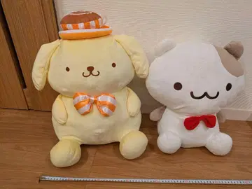 [ 2개 세트 ] 폼폼푸딩 복권 봉제 인형 머핀 슈퍼 라지