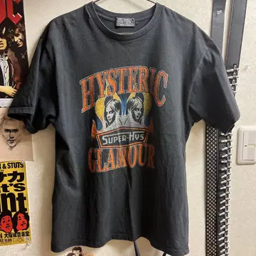HYSTERIC GLAMOUR T셔츠 L 블랙