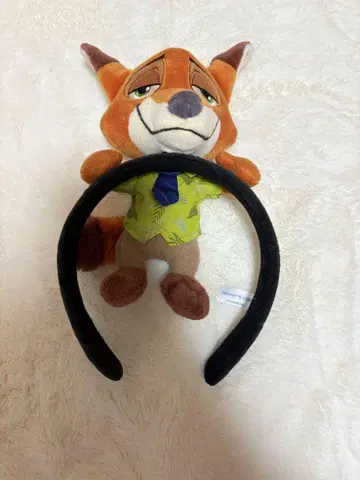 디즈니 머리띠 닉 주토피아