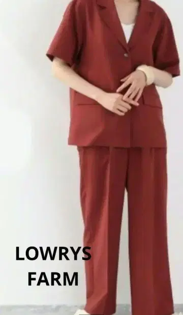 [ LOWRYS FARM ] 자켓&팬츠 셋업 M 사이즈 새상품급