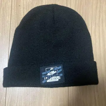X-LARGE 블랙 니트 모자